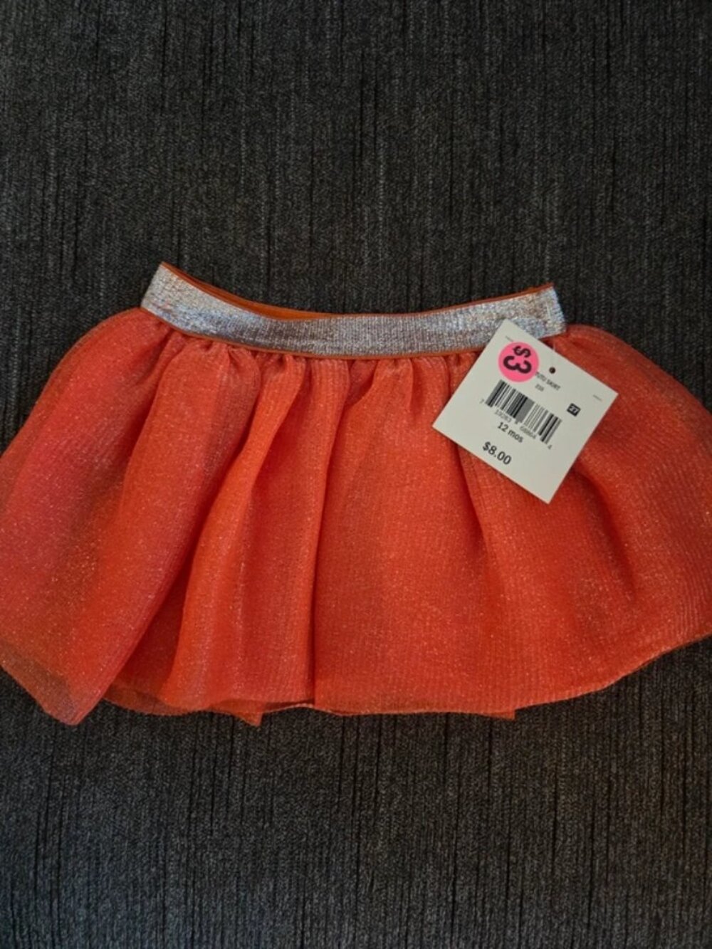 size 12 mos Halloween skirt/tutu
